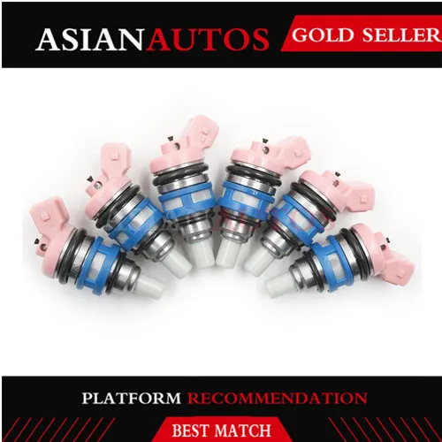 Полный комплект из 6 топливных форсунок для Nissan Maxima 1660021V02 1660085E06 | Автомобили и