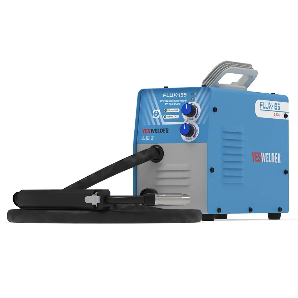 YESWELDER Gasless MIG сварочный аппарат 120A 220V igbt инвертор для сварочной машины с