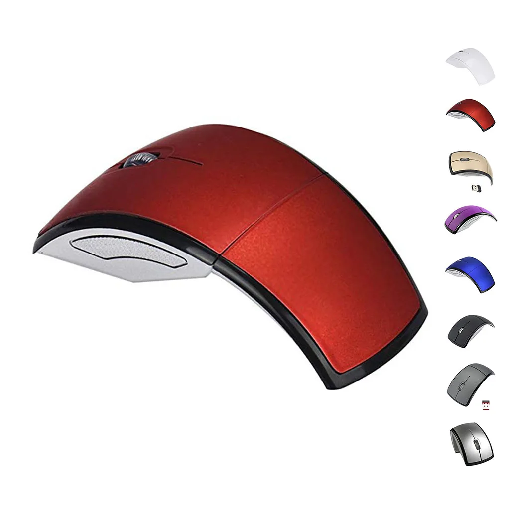 Ergonomic Wireless Folding Mouse for Gaming and Office Use