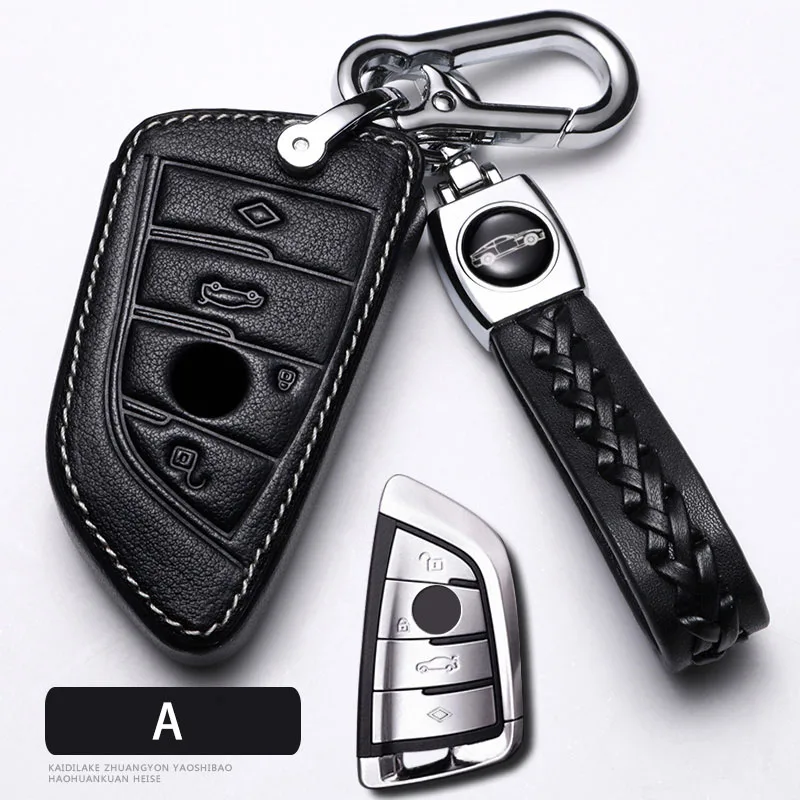 Защитный чехол для ключей BMW E90 E60 E70 E87 1 3 5 6 серии m3 M5 X1 X5 X6 Z4 кожаный автомобильных