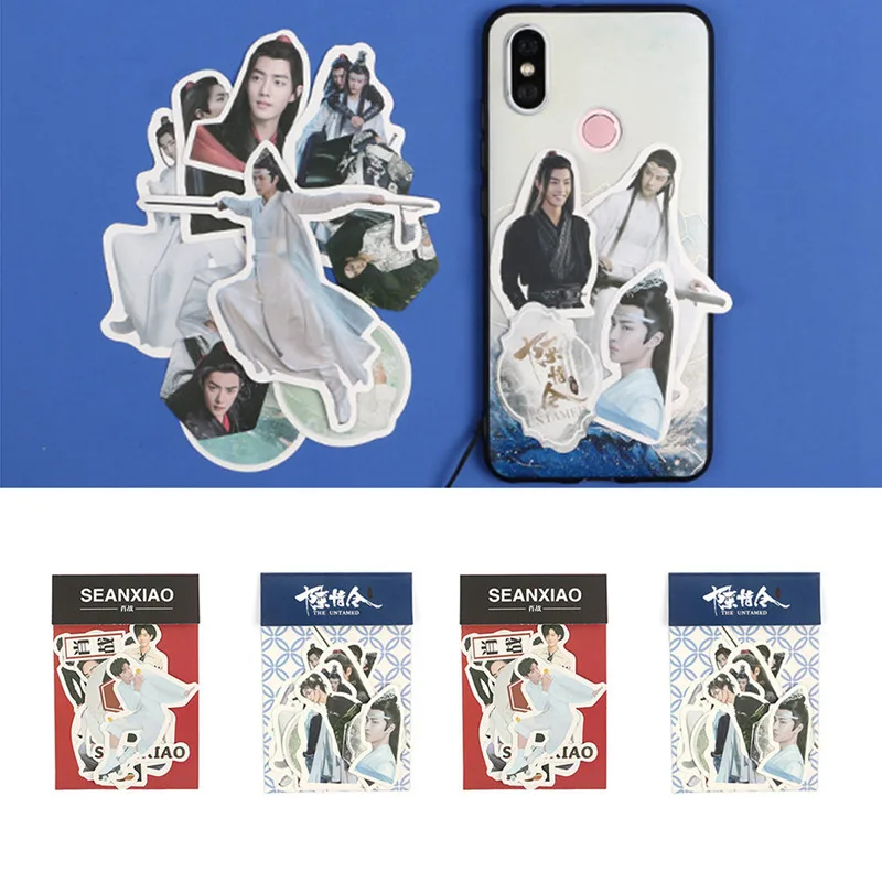 

1Pack Chen Qing Ling Painting Art Book Xiao Zhan Wang Yibo Adhesive Tape DIY Scrapbooking Sticker Label Masking Tape