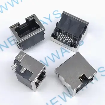 

10PCS/Lot RJ45 socket SP32 network port socket 8P8C sinking plate socket Crystal head socket network interface