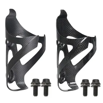 

TOSEEK Carbon Fiber Bicycle Water Bottle Cage With Titanium Bolt MTB Road Bike Bottle Holder Ultra Light Cycle Equipment