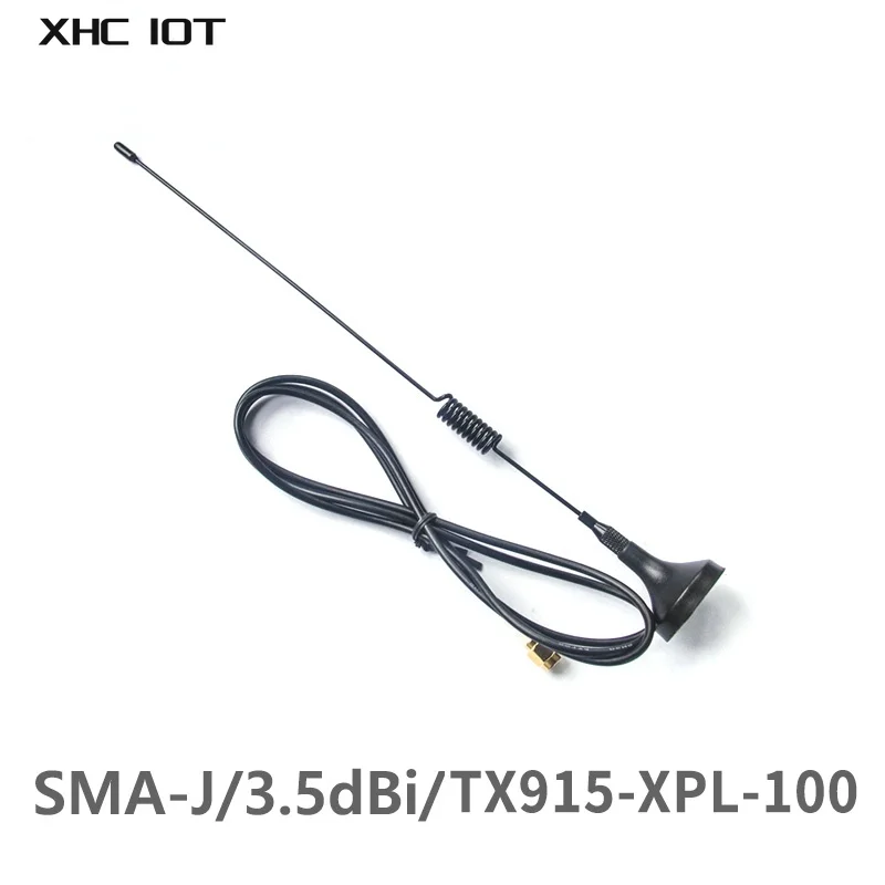 

10pcs 915MHz Sucker Antenna 3.5dBi High Gain SMA-J Interface 50Ohm Low SWR TX915-XPL-100 XHCIOT For Wireless Communication