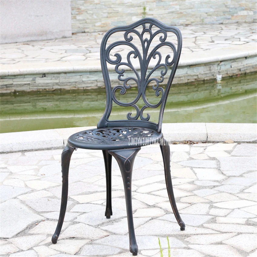 DT003 Outdoor Furniture Garden American Style Antique Cast Aluminium Three-Piece Tables And Chairs Set Dining Chair Combination DT003 Outdoor Furniture Garden American Style Antique Cast Aluminium Three-Piece Tables And Chairs Set Dining Chair Combination