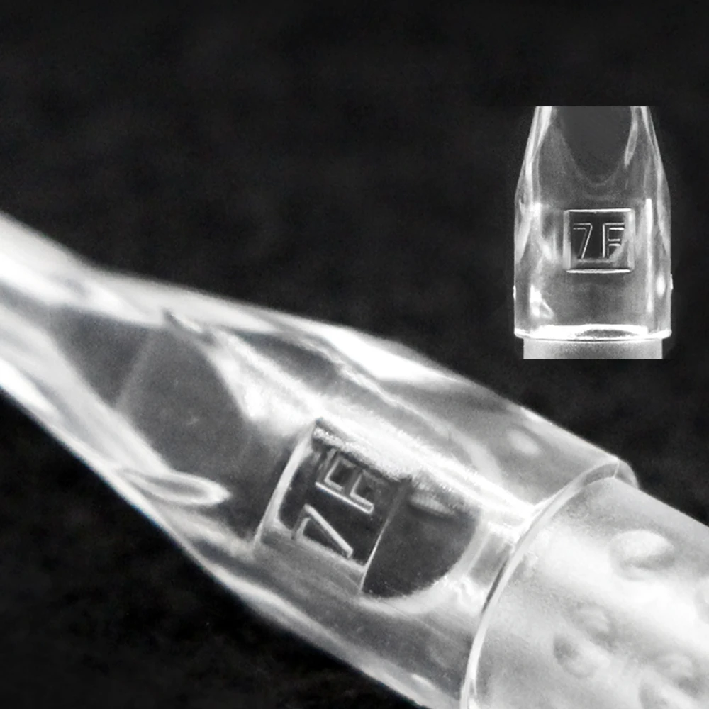 Premium Tattoo Disposable Tips With Sterilization Packaging Work Together With Tattoo Needle And Grips 50pcs Round Flat Diamond
