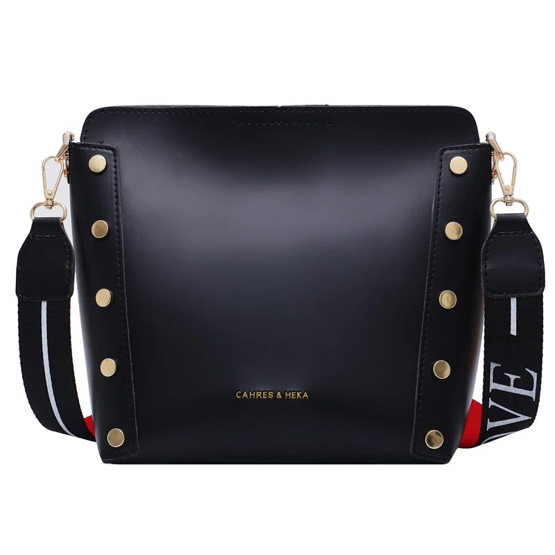 

iVog New Arrival Everyday Ladies Small Crossbody Messenger Handbag louisbag Red Fashion Bucket Bags for Women 2019