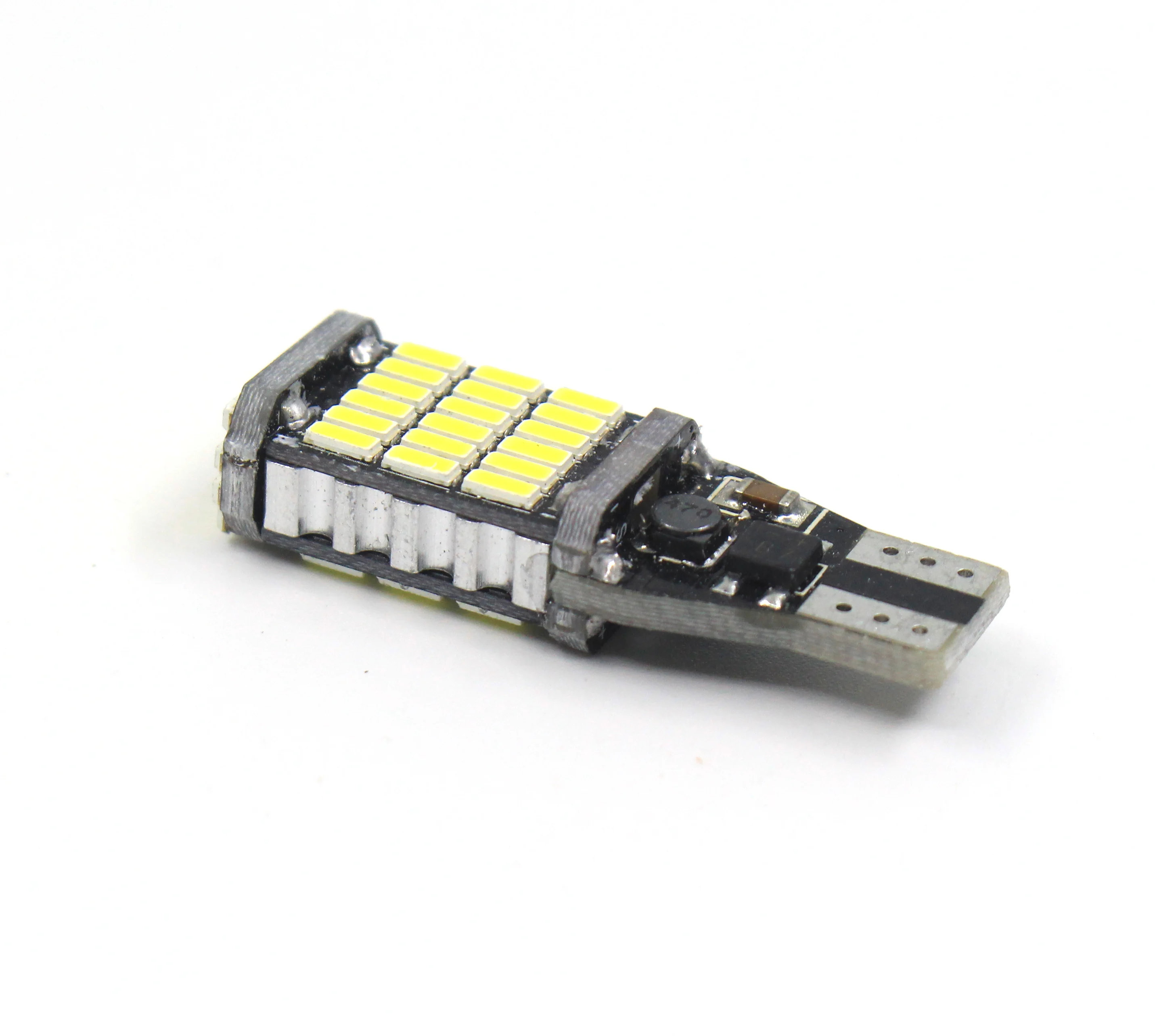 1 шт. T15 W16W 4014 45SMD Автомобильный светодиодный сигнал поворота белый фонарь 12V 6500K