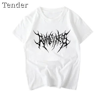 Women's t-shirts korean Black Oversized Tshirt Tops harajuku vintage aesthetic gothic graphic punk clothes dropshipping Hip Hop 2 Women s t shirts korean Black Oversized Tshirt Tops harajuku vintage aesthetic gothic graphic punk