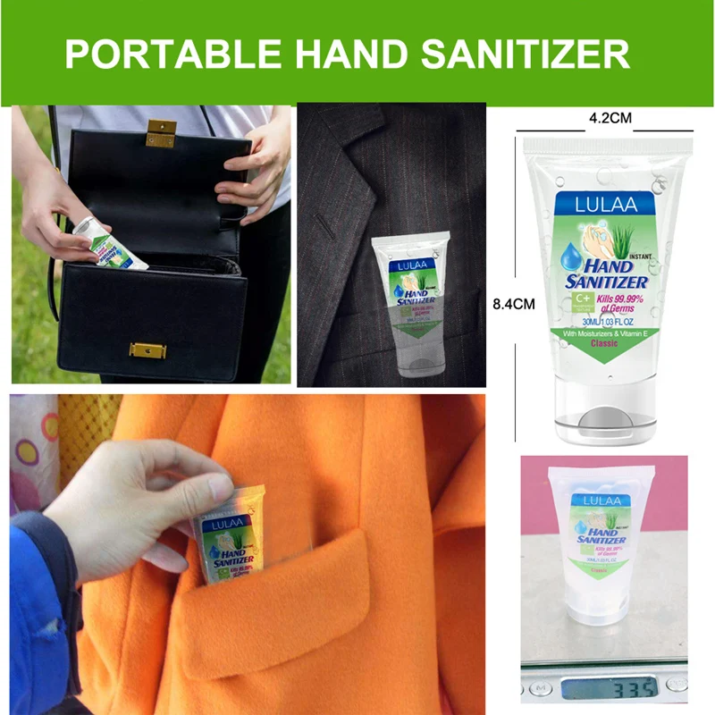 Qianyun Hand Sanitizing Gel Portable Antibacterial Alcohol Gel