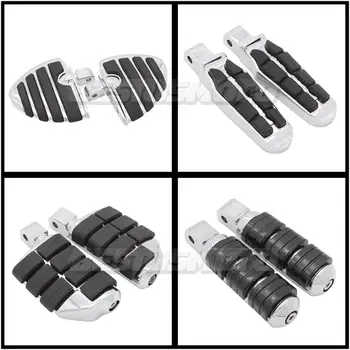 

Motorcycle Front & Rear Foot Pegs Footrests For Yamaha Royal Star Road Star 1600 1700 Road Star Warrior Floorboards Footboards