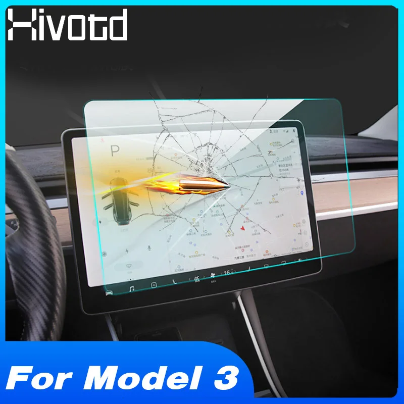 Hivotd для Тесла Модель Tesla модель 3 GPS навигационный центр Управление сенсорный