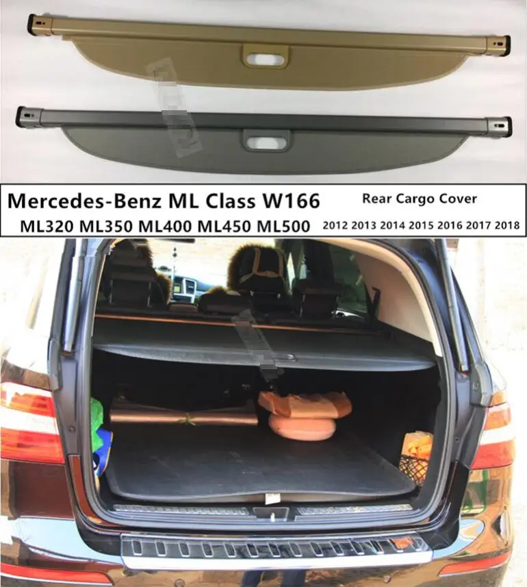 Защитный чехол для багажника Mercedes-Benz ML Class W166 ML320 ML350 ML400 2012-2018 Высокое качество