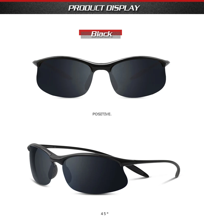 Открытый Поляризованные спортивные солнцезащитные очки для мужчин женщин Tr90 небьющаяся рамка для бега рыбалки Бейсбол Пешие прогулки