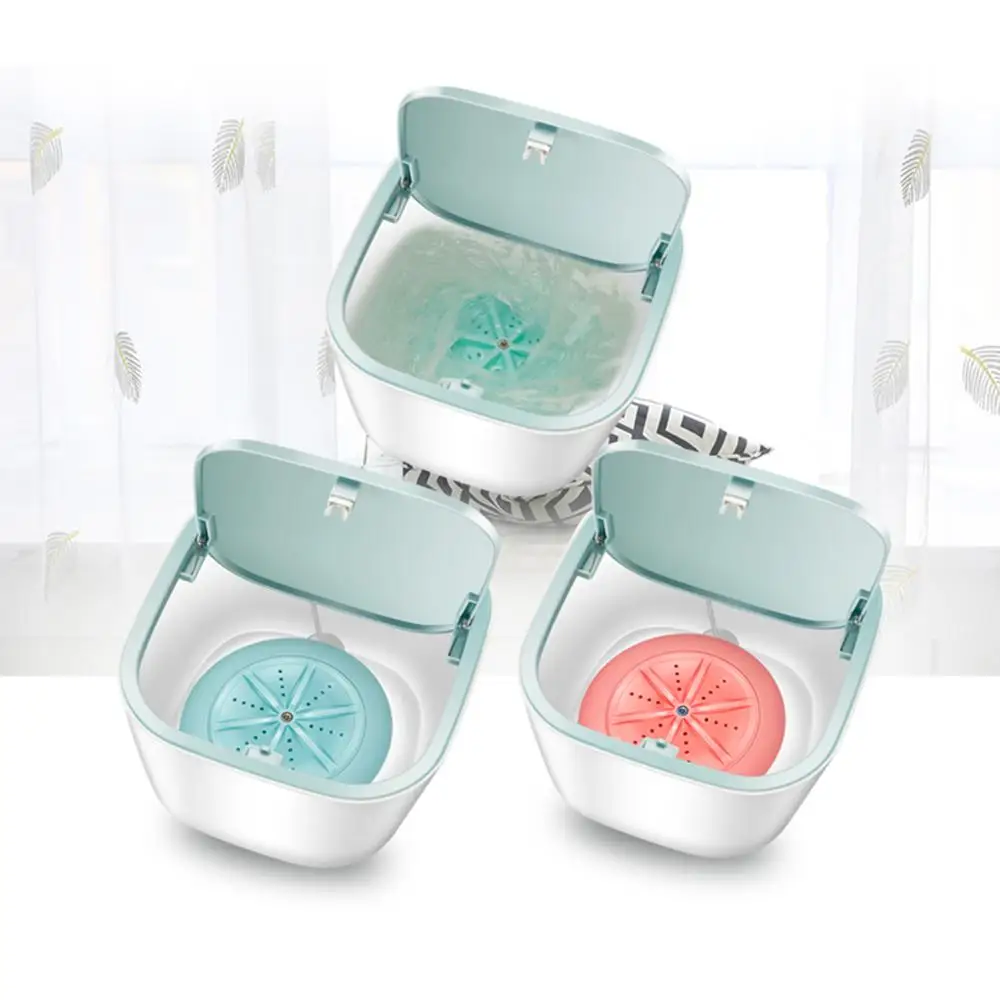 Mini Washing Machine Mini Washing Machine Automatic Household Mini Tube 3-5Kg Wash Underwear Care Cleaner Portable Washing Machine For Travel Car