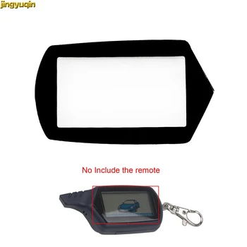 

Jingyuqin 10pcs B9 LCD Keychain Glass for Starline B9/A91/B6/A61/B61/B91/V7 2-way Remote Controller Russian GlassCar Accessories