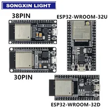 1 шт. ESP32 макетная плата WiFi + Bluetooth сверхнизкой Мощность потребление двухъядерный ESP-32 ESP-32S ESP 32 похожие ESP8266