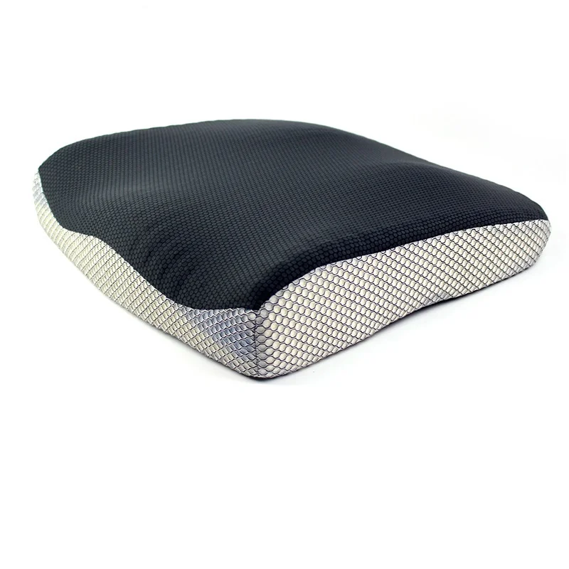 

1PC Coccyx Pilow Space Memoryt Foam Office Car Home Non-slip Anti-decubitus Reduce Hip Pain Seat Cushion Black Grey Soft