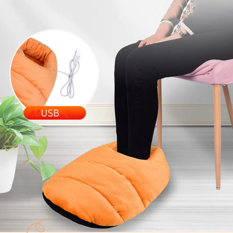 Foot-Cover Heating-Pad Electric-Foot-Heater Warm USB Winter Home Office Start Safety