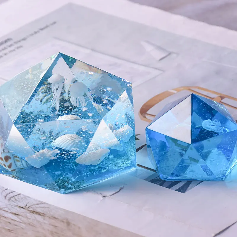 Геометрические формы в форме многоугольной свечи для ароматерапии 3D пластырь