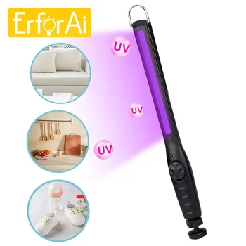 

USB Handheld UV Sterilizer Disinfection Light UVC Lamp Sanitizer COB Bulb Ultraviolet Bactericidal Germicidal Light Sterilizing