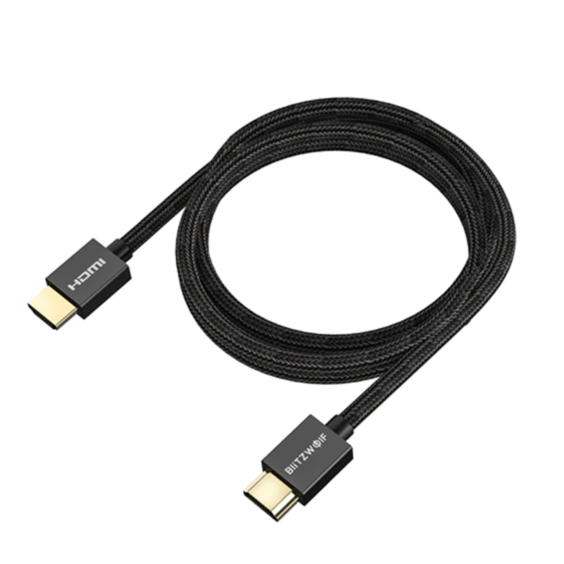 BlitzWolf BW-HDC1 HDMI кабель видео кабели Позолоченные высокой четкости 4 к 60 Гц HD 3D кабель для HD ТВ сплиттер коммутатор для ПК ТВ