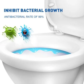 

1pc Lavatory Descaling And Deodorizing Toilet Cleaner Non-toxic Eco-friendly Microbial Fungicide Remove Toilet Odor Dirt AA