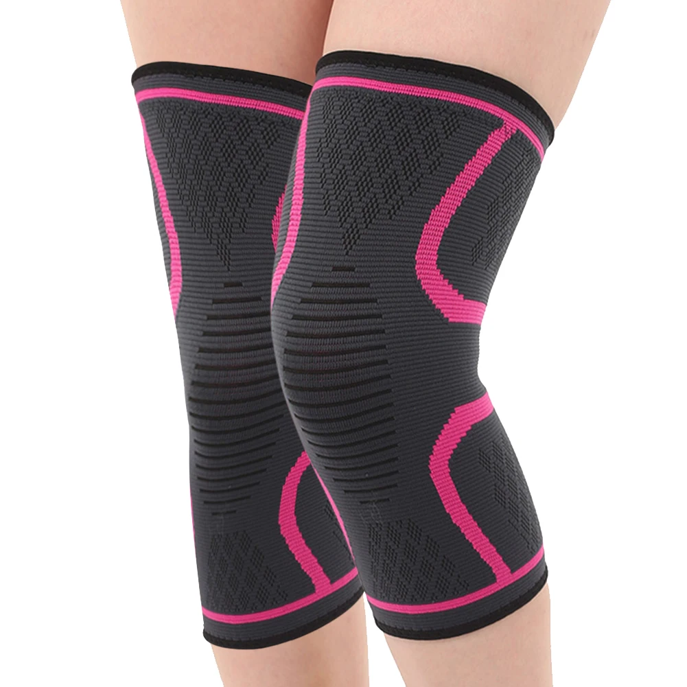

2 Pcs Knee Brace Men Arthritis Relief Meniscus Tear Support For Running Gym Workout Recovery Reduce Pain Nylon Knee Braces New
