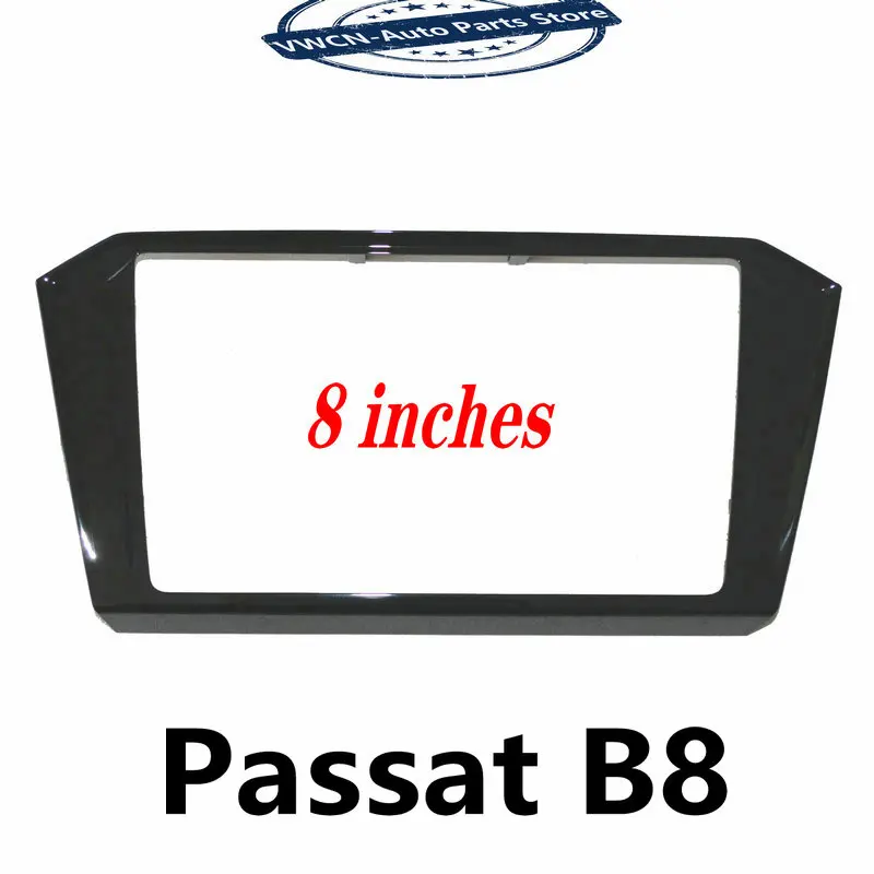 MIB 3 CD 9 2 дюйма или 8 0 отделка коробки черная краска радио рамка панель пластины для