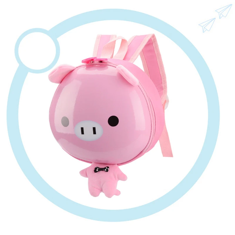 1 шт. милый рюкзак для учеников начальной школы с мультяшным изображением яичной скорлупы EVA модный креативный Детский плюшевый рюкзак для детского сада