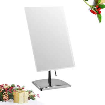 

1pc Mirror Creative Stylish Fashion Chic Single Side Desktop Mirror Square Makeup Mirror Desktop Makeup Mirror