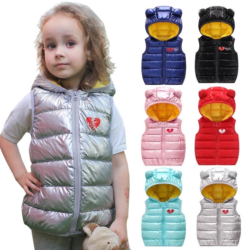 HH детский жилет куртка без рукавов детская одежда для мальчиков хлопковый осенне