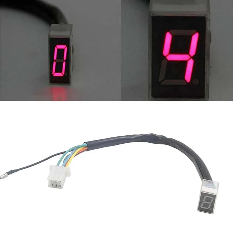 

LED Universal Digital Gear Indicator Motorcycle Display Shift Lever Sensor