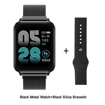 

P1 Smart Watch Android Heart Rate Monitor Smartwatch Men Clock Pedometer Multi-Sport Mode Fitness Tracker PK S9 B57 SN60 SmartW