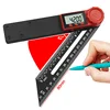Digital display T-shaped movable angle ruler woodworking tool level T-shaped angle ruler Marking T-Ruler 3