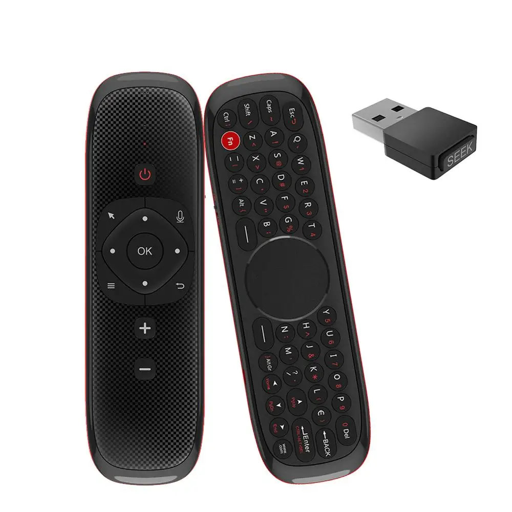 VONTAR W2 Air Mouse голосовое дистанционное управление микрофон 2 4G Беспроводная мини