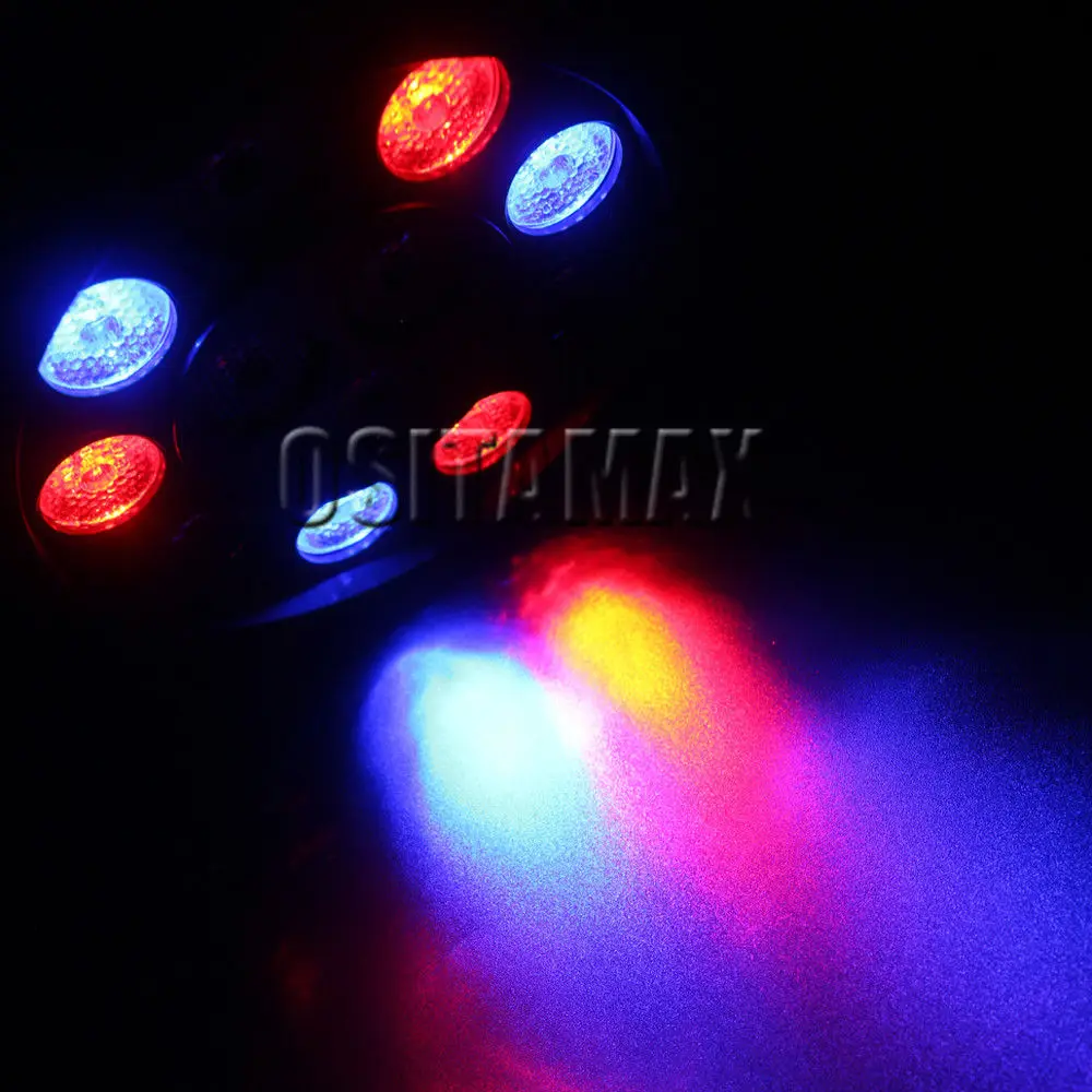 RGB DMX светодиодный светильник Par 12x3w пластиковый чехол Can высокой яркости 64 Lumiere DJ