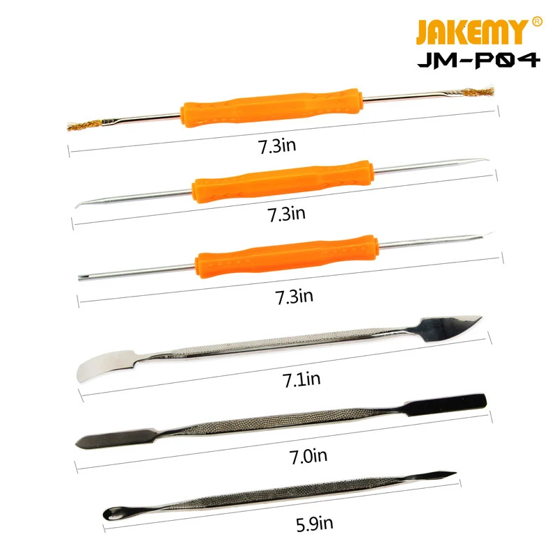 JAKEMY JM-P03 P04 Primary Finely Processed Portable DIY Repair Welding Tool Set soldering iron kit for mobile phone computer