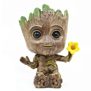 

Lovely and succulent plant flowerpot creative gruit meat small flowerpot cartoon potted plant decoration ins resin ornam