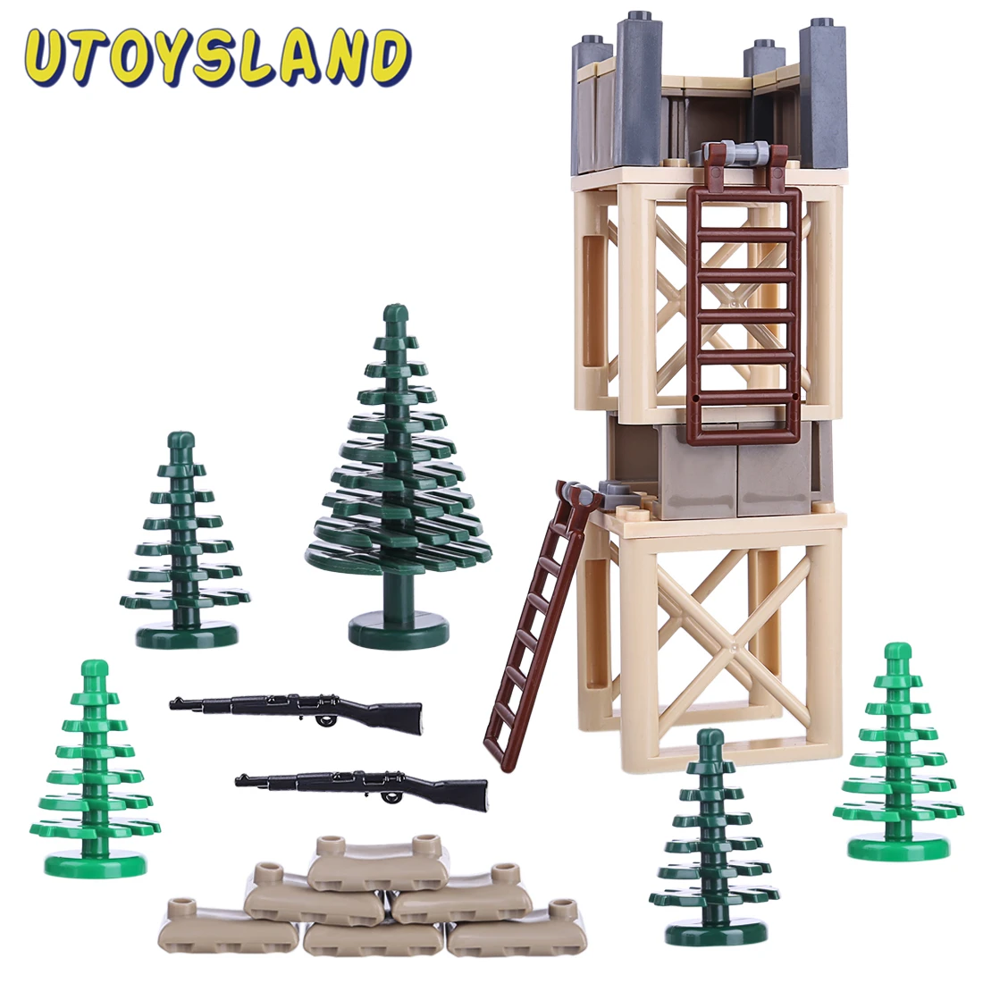 Детский конструктор сделай сам маленькая военная техника аксессуары для детей