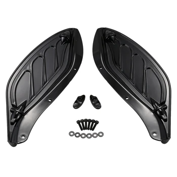 

Black Swivel Wind Side Wing Windshield Air Deflector Fit for Harley Touring 13