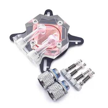 

GPU Water Block Cooling Double Channel of Copper Column Video Graphics Card Water Cooler Radiator 0.4mm For AMD NVIDIA W40