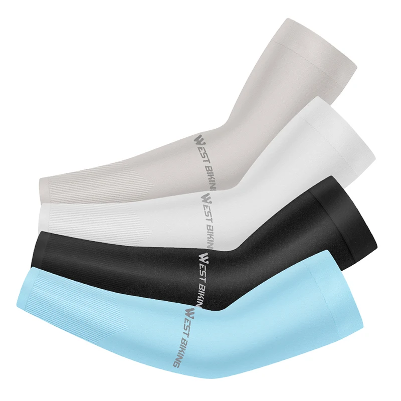 Sun Protection Sleeves Cycling Arm Covers Arm Cooling Sleeves Cut Resistant Arm Sleeves Arm Compression Sleeves Arm Shaping Sleeves Bike Arm Sleeves Summer Sunscreen Ice Sleeves Quick-drying Breathable For Cycling Driving Fishing