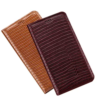 

Full-grain genuine leather magnetic holder flip cover for OPPO Reno 10x Zoom/OPPO Reno phone case card slot holster funda coque