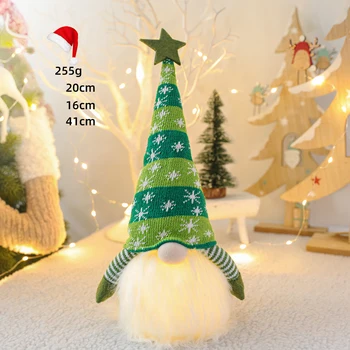

Warm light Doll Ornaments Rudolph doll Kids Gift Christmas Living room