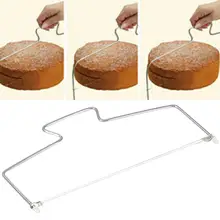 Регулируемый прочный резак для хлеба из нержавеющей стали, разветвитель для выпечки, многослойный кухонный инструмент