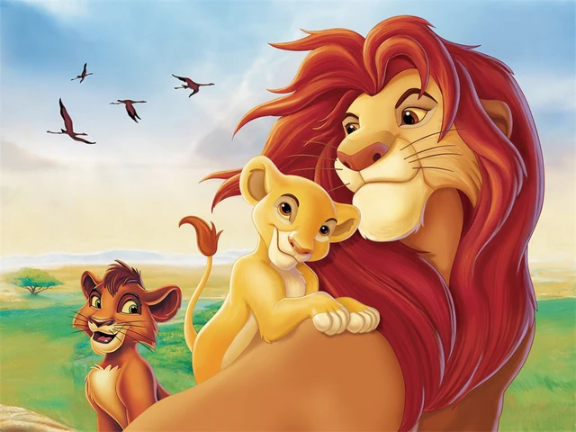 Lion Backdrops African Grassland Animal Baby Shower Kids Birthday Party King Photo Background Photocall Prop Decoration Banner Dark Brown