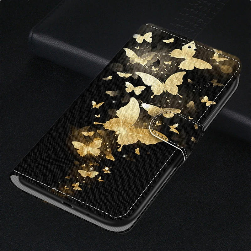 Luxury Retro Flowers Flip Case For RedMi Note 3 4 4X 5 6 7 8 Pro 8Pro Coque Floral Wallet PU Leather Cover RedMi 7A RedMi7 Cases best flip cover for xiaomi Cases For Xiaomi