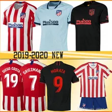 Футбольная Футболка Atletico Madrides GRIEZMANN KOKE GABI JOAO FELIX sta GODIN MORATA Rapid transit