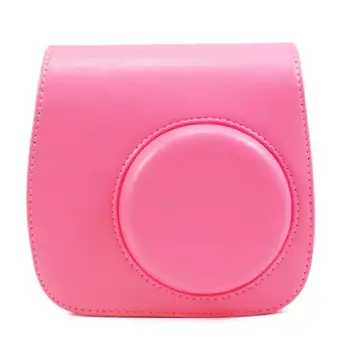 

For Fujifilm Fuji Instax Mini 8 9 Film Camera PU Leather Bag Shoulder Cover Case Colors Protector Bag